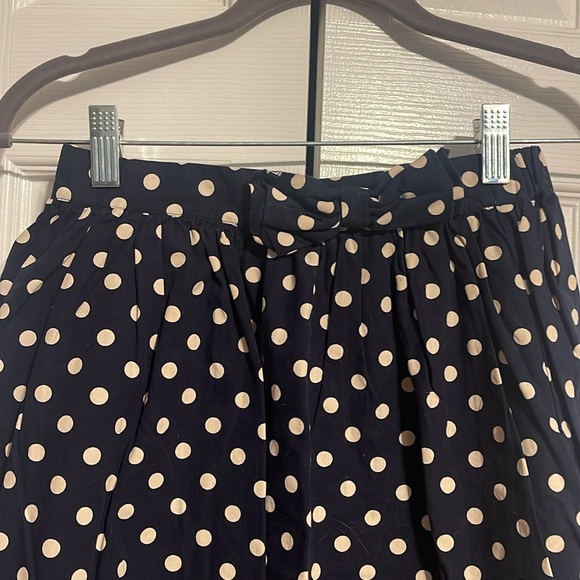 Gapkids navy blue polka dot skirt with pink crinoline size XL (12) NWOT - Picture 2 of 8